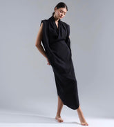 Silk Drape in Black